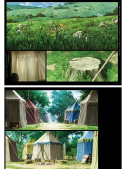 Berserk - L'epoca d'oro Artbook: Backgrounds - Edizione Giapponese
