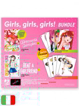 Girls girls girls! bundle: Rent a girlfriend 1 + The quintessential...