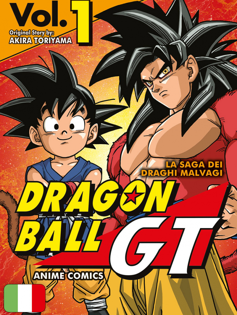 Dragon Ball GT Anime Comics - La Saga dei Draghi Malvagi 1