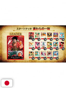 One Piece Card Game ST-01 Starter Deck: Equipaggio di Cappello di Paglia  [Edizione giapponese] - Negozio Nipponrama