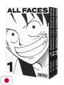 BUNDLE: One Piece All Faces 1 + 2 + 3 - Edizione Giapponese