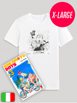 Sakamoto Days 3 Variant + T-Shirt Taglia XL