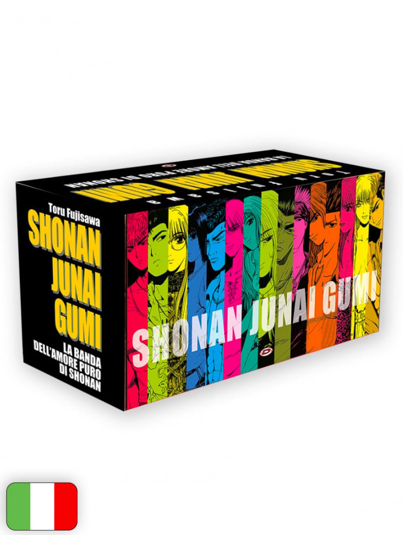 Shonan Junai Gumi - Le Avventure del Giovane GTO Box (1-15) Completa