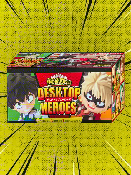 Single Pack My Hero Academia Desktop Heroes DesQ Mini Figure - Re-Ment