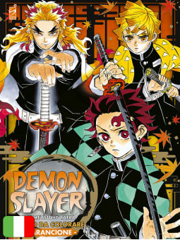 Demon Slayer - Kimetsu No Yaiba - Libro Da Colorare 3: Arancione