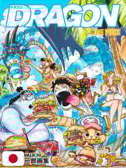 One Piece Color Walk 10 - Dragon - Edizione Giapponese