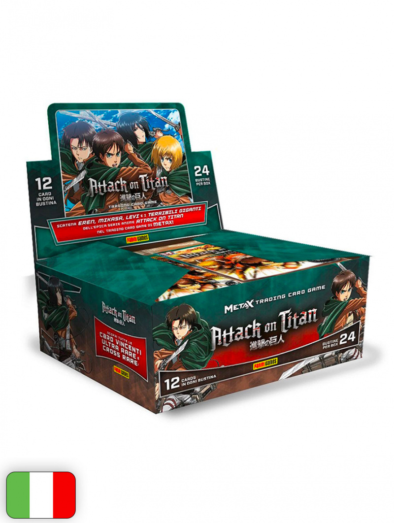 Attack On Titan Card Game: Booster Box (24 buste) Panini [ITA]
