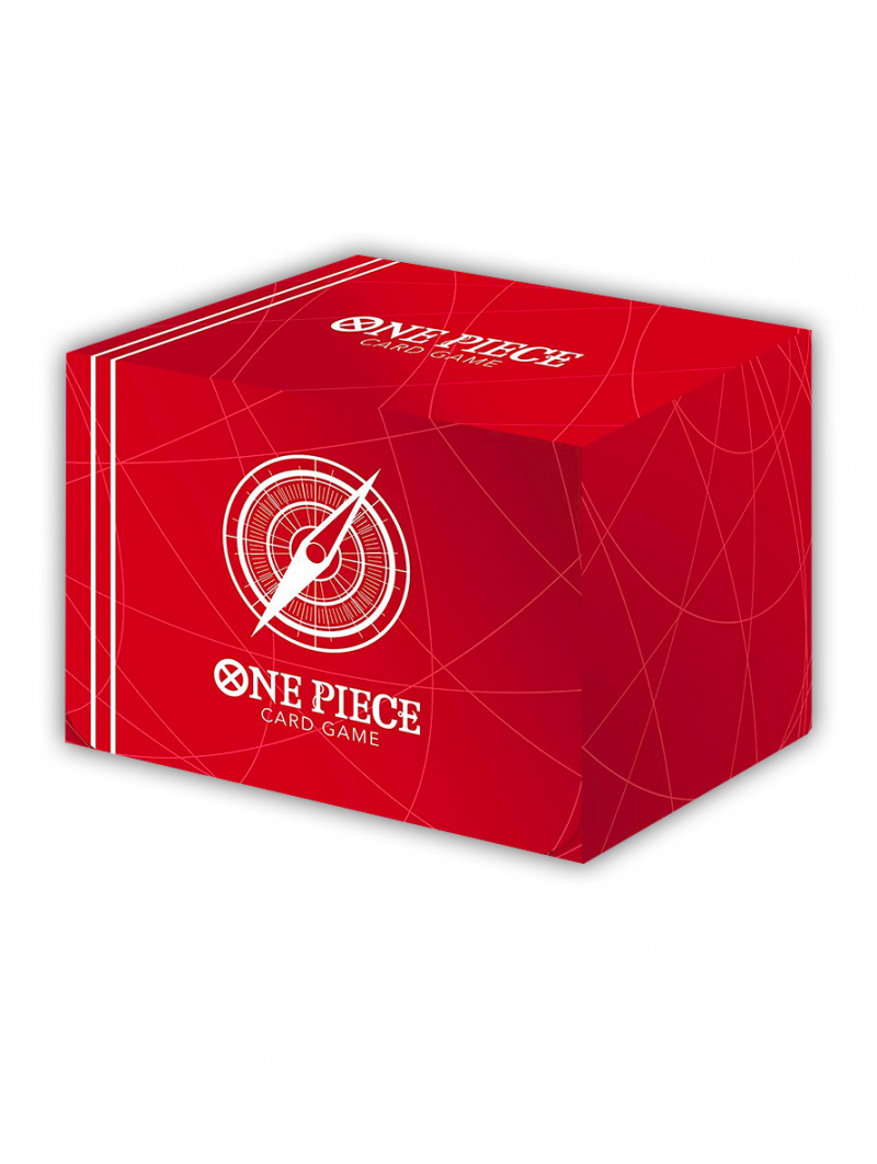 One Piece Card Game: Clear Card Case Standard Red