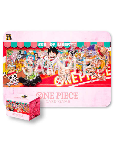 One Piece Card Game: Playmat And Card Case Set 25th Edition - [ENG]