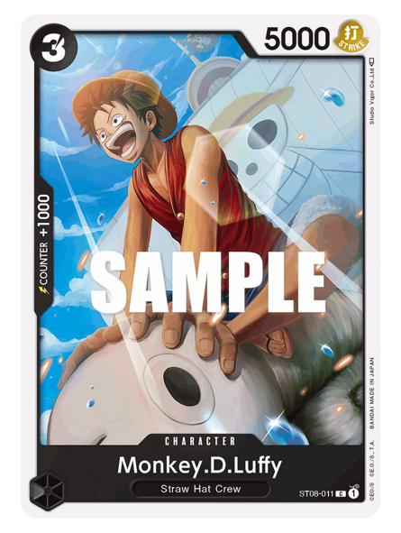 Starter Deck One Piece TCG ST-08 – Monkey.D.Luffy – Cartes Noires Et Jaunes – Prêt à Jouer