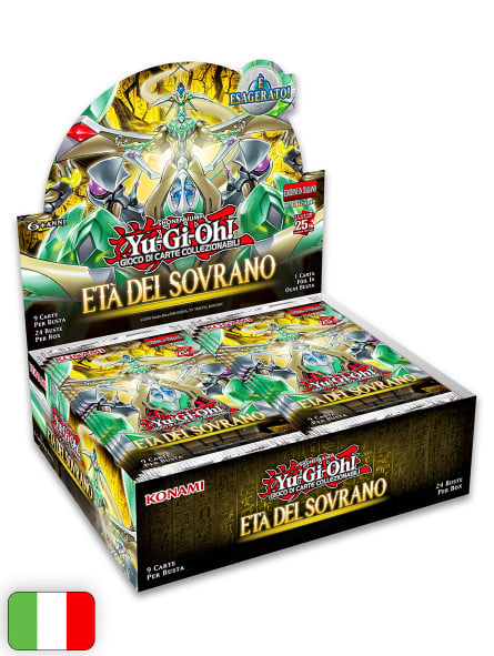 Yu-Gi-Oh! Card Game: Età Del Sovrano Booster Display Box (24 buste)...