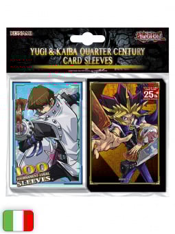 Yu-Gi-Oh! Card Game: Yugi & Kaiba Quarter Century Card Sleeves [ITA]