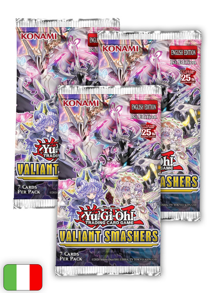 Yu-Gi-Oh! Card Game: Valiant Smashers Tuckbox (3 buste) [ITA]