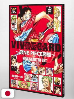 One Piece Vivre Card Databook New Starter Set Vol 1 Raccoglitore