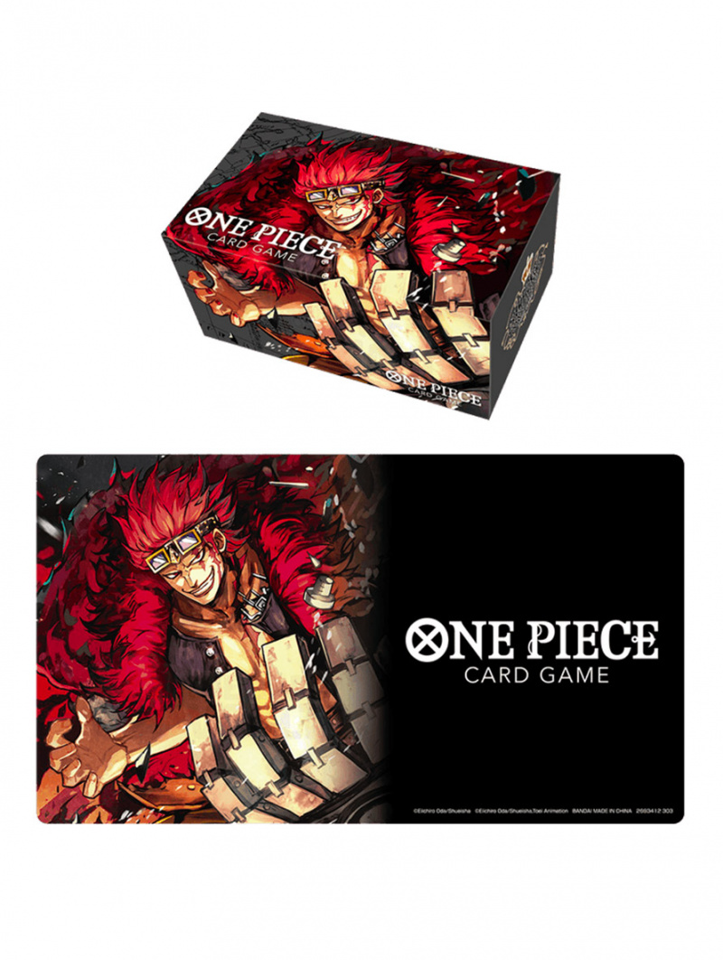 One Piece Card Game: Playmat And Storage Box Set Eustass Captain Ki...