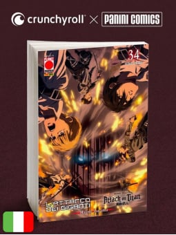 L'Attacco Dei Giganti 34 Variant Anime