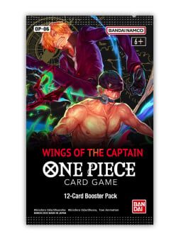 One Piece Card Game: Wings Of The Captain - Booster Pack singolo (1 busta) OP-06 [ENG]