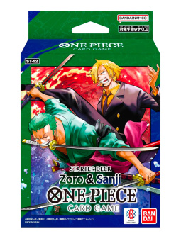 One Piece Card Game Starter Deck: Zoro & Sanji GREEN & BLUE - ST-12 [ENG]