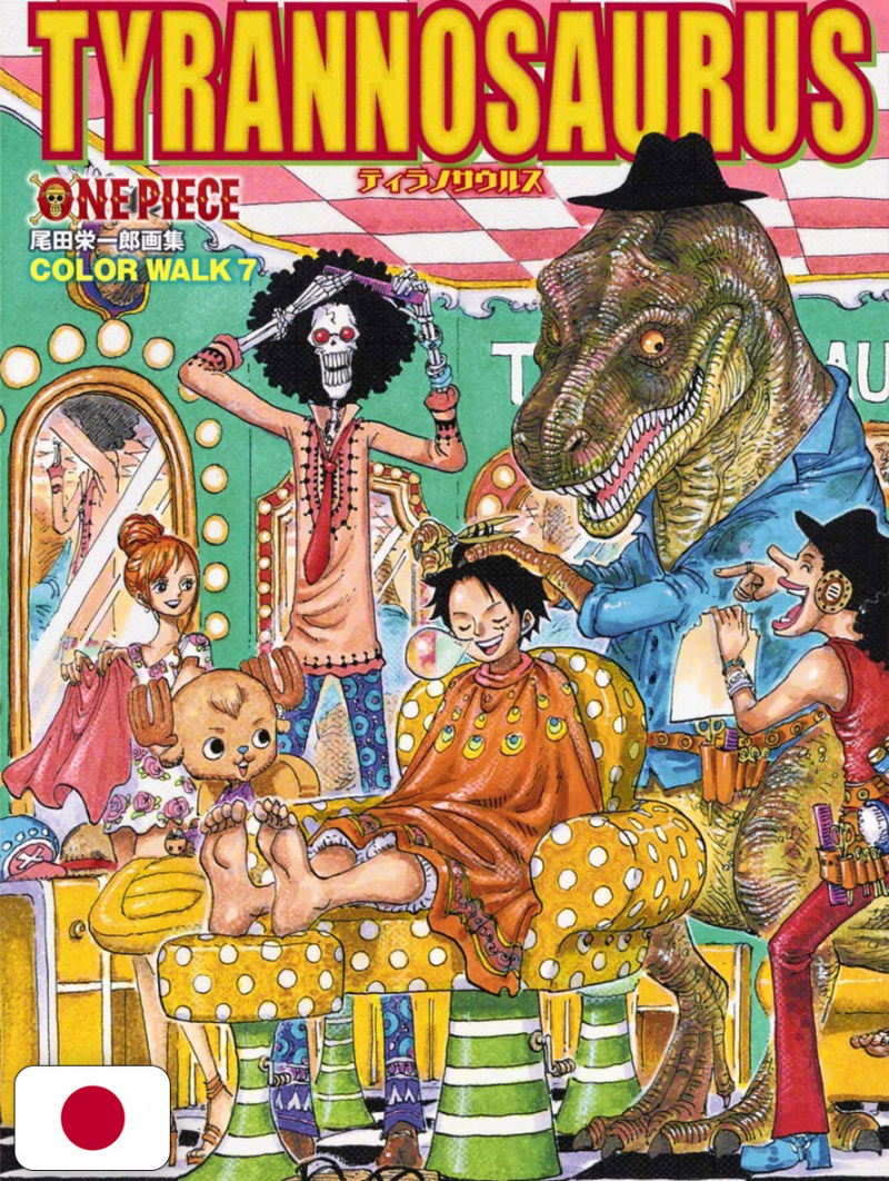 One Piece Color Walk 7 - Tyrannosaurus Edizione Giapponese