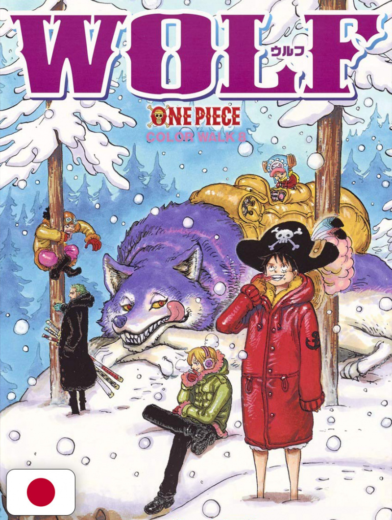 One Piece Color Walk 8 - Wolf Edizione Giapponese