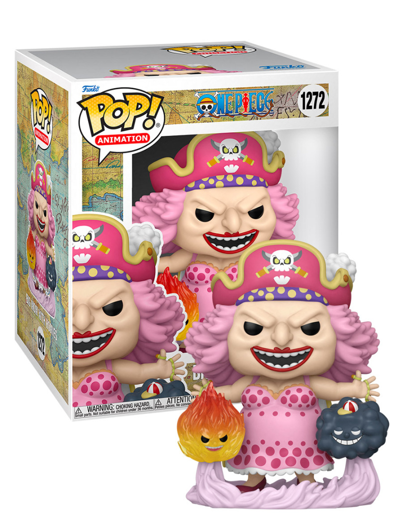 Big Mom With Homies One Piece Special Edition Big Size Funko Pop!...