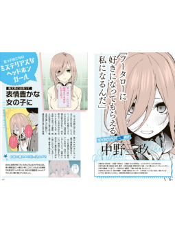 The Quintessential Quintuplets Character Book: Miku - Edizione Giapponese