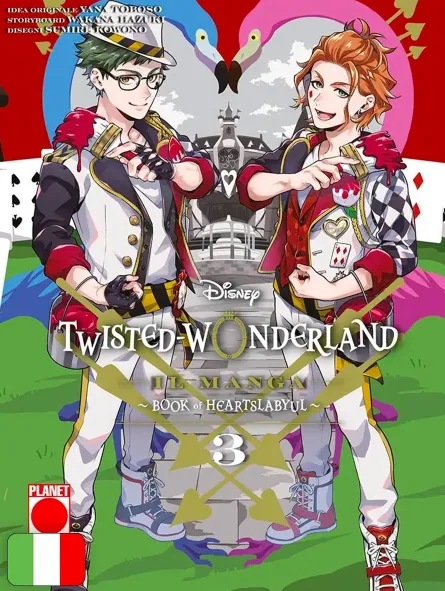 Twisted-Wonderland - Il Manga: Book Of Heartslabyul 3