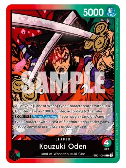 One Piece Card Game: Memorial Collection - Extra Booster Display Box (24 buste) EB-01 [ENG]