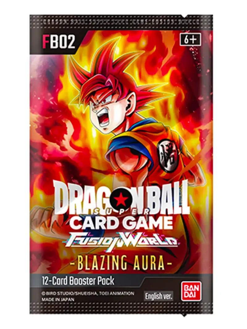 Dragon Ball Super Card Game: Fusion World - Blazing Aura (1 busta) FB-02 [ENG]