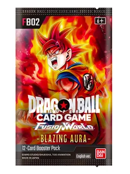 Dragon Ball Super Card Game: Fusion World - Blazing Aura (1 busta) FB-02 [ENG]