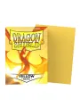 Dragon Shield Matte Yellow Card Sleeves (Standard Size)