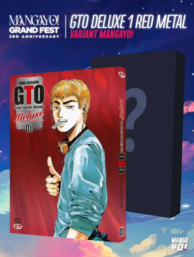 Big GTO Deluxe 1 Red Metal Variant - Esclusiva MangaYo! Grand Fest 2024