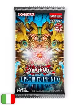 Yu-Gi-Oh! Card Game: Il Proibito Infinito (Bustina da 9 Carte) - Collezione Leggendaria 25° Anniversario [ITA]