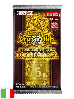 Yu-Gi-Oh! Card Game: Quarter Century Bonanza 25° Anniversario Booster Display Box (24 buste) [ITA - 1a Edizione]