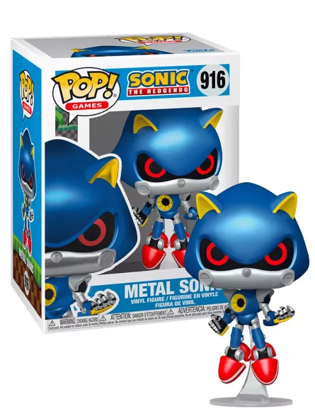 Metal Sonic (Metallic) Sonic The Hedgehog - Funko Pop! Animation 916