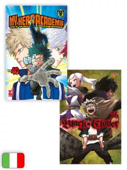 [PREORDINE] My Hero Academia 40 + Black Clover 36 Collabovariant - Bundle