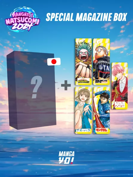 Special Magazine Box - My Hero Academia + Sakamoto Days + Blue Box + Golden Kamui + Pink & Habanero - NatsuComi 2024