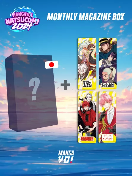 Monthly Magazine Box - Dandadan + Golden Kamui + Gokurakugai + Pink & Habanero -  NatsuComi 2024