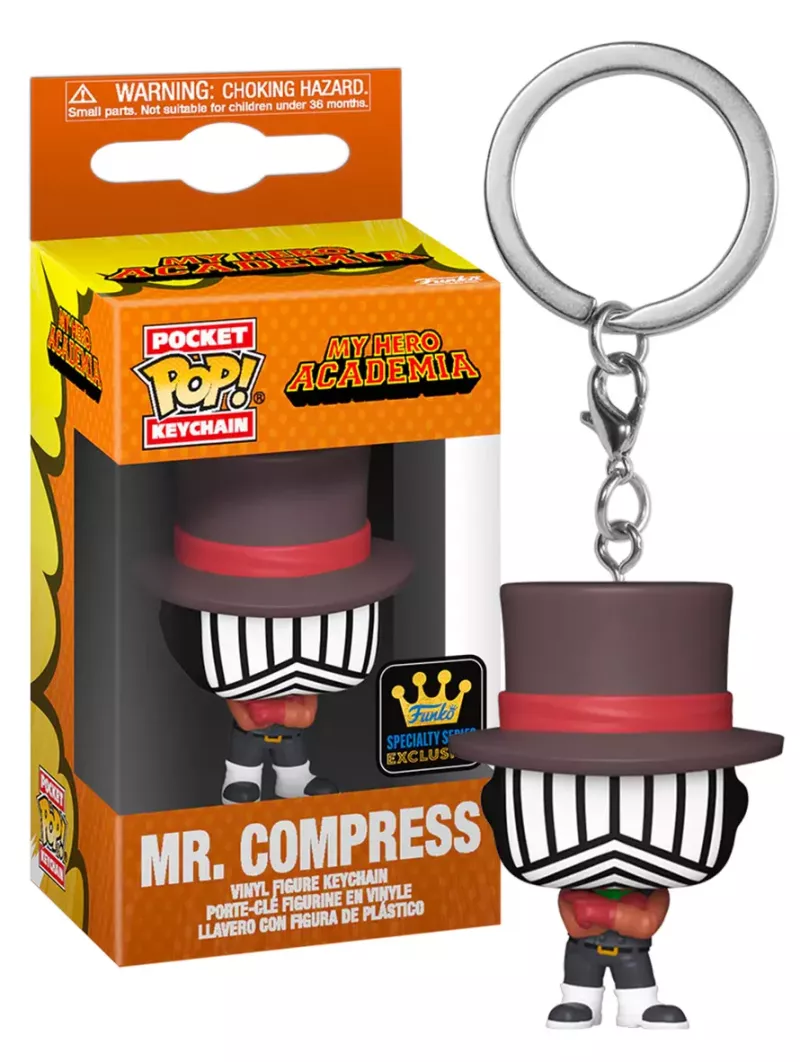 Mr. Compress My Hero Academia - Funko Pocket Pop! Keychain