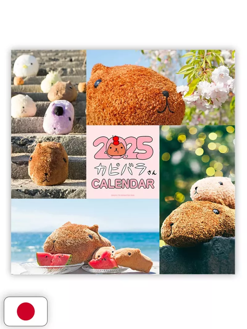 Capybara-San Calendario 2025
