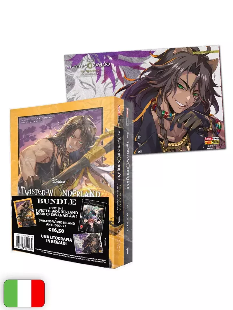 Twisted-Wonderland - Il Manga: Anthology 1 + Book Of Savanaclaw 1 - Bundle