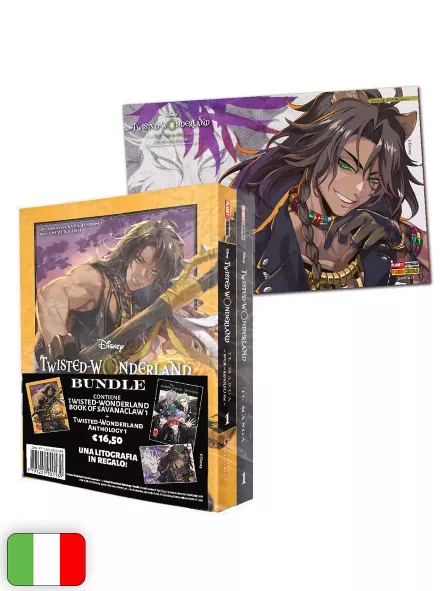 Twisted-Wonderland - Il Manga: Anthology 1 + Book Of Savanaclaw 1 - Bundle