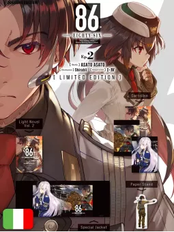 86 - Eighty Six 2 Novel - Box Limited Edition