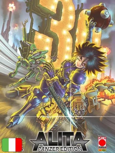 Alita Panzer Edition 1 Variant 30th Panini Comics