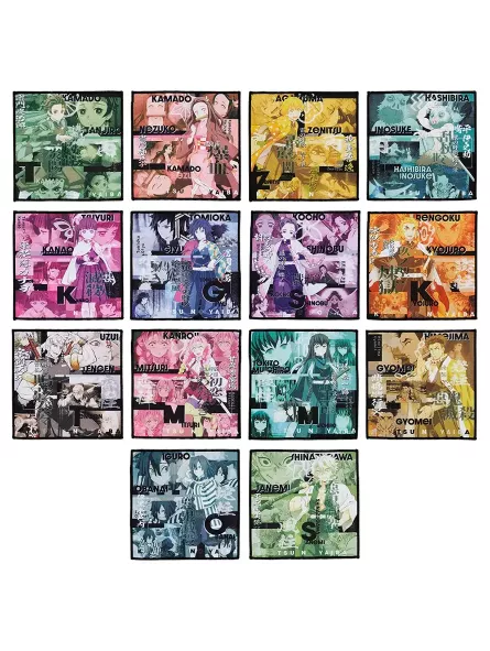 Mini Asciugamano Demon Slayer Breached Swordsmith Village Ichiban Kuji - Bandai Figure [1x Casuale]