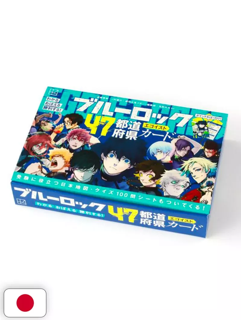 Blue Lock 47 Prefectures Egoist Card - Edizione Giapponese