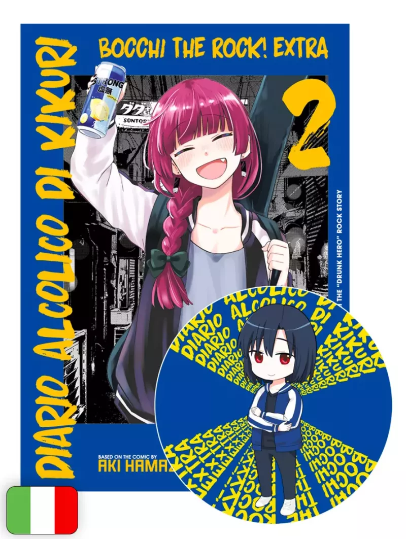Bocchi The Rock! Extra - Diario Alcolico Di Kikuri 2 + Sottobicchiere