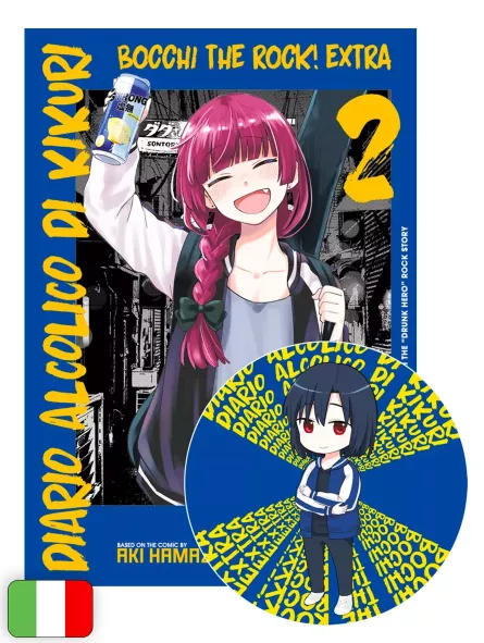 Bocchi The Rock! Extra - Diario Alcolico Di Kikuri 2 + Sottobicchiere