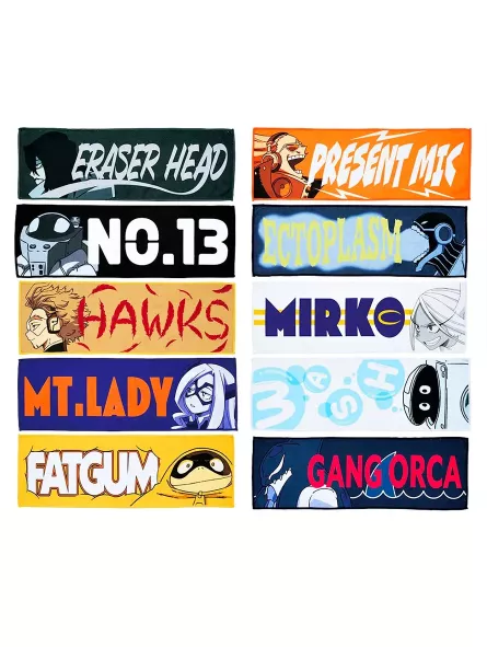 Mini Asciugamano My Hero Academia Mortal Combat Ichiban Kuji - Bandai Figure [1x Casuale]