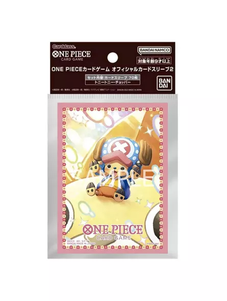 One Piece Card Game: Chopper Official Sleeve Limited Edition Vol.2 (Standard Size)